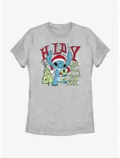 HER Disney Lilo & Stitch Holiday Aloha Womens T-Shirt