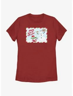 HER Star Wars The Mandalorian Merry Force Postcard Womens T-Shirt
