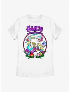 HER Disney Alice In Wonderland Tea Time Womens T-Shirt