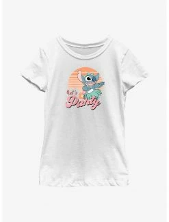 HER Disney Lilo & Stitch Let's Party Youth Girls T-Shirt