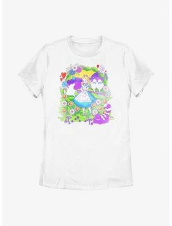 HER Disney Alice In Wonderland Psychedelic Scene Womens T-Shirt