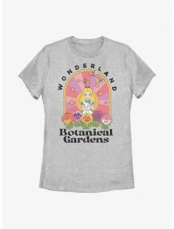 HER Disney Alice In Wonderland Retro Botanical Garden Womens T-Shirt