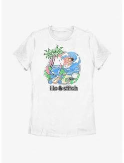 HER Disney Lilo & Stitch Beach Day Womens T-Shirt