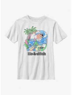 HER Disney Lilo & Stitch Beach Day Youth T-Shirt