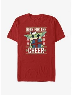 Star Wars The Mandalorian Grogu Here For The Cheer T-Shirt