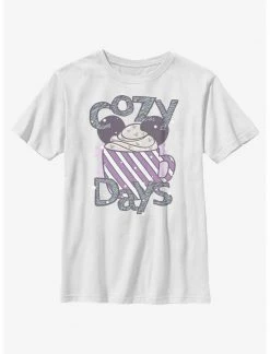 HER Disney Mickey Mouse Cozy Days Hot Cocoa Youth T-Shirt