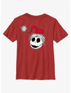 HER Disney The Nightmare Before Christmas Santa Hat Jack Youth Youth T-Shirt