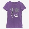 HER Disney The Nightmare Before Christmas Santa Jack And Zero Youth Girls T-Shirt