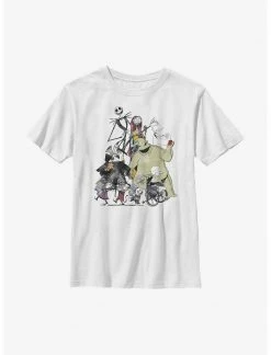 HER Disney The Nightmare Before Christmas Halloween Town Members Youth T-Shirt
