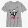 HER Disney The Nightmare Before Christmas Jack Jolly Lights Youth T-Shirt